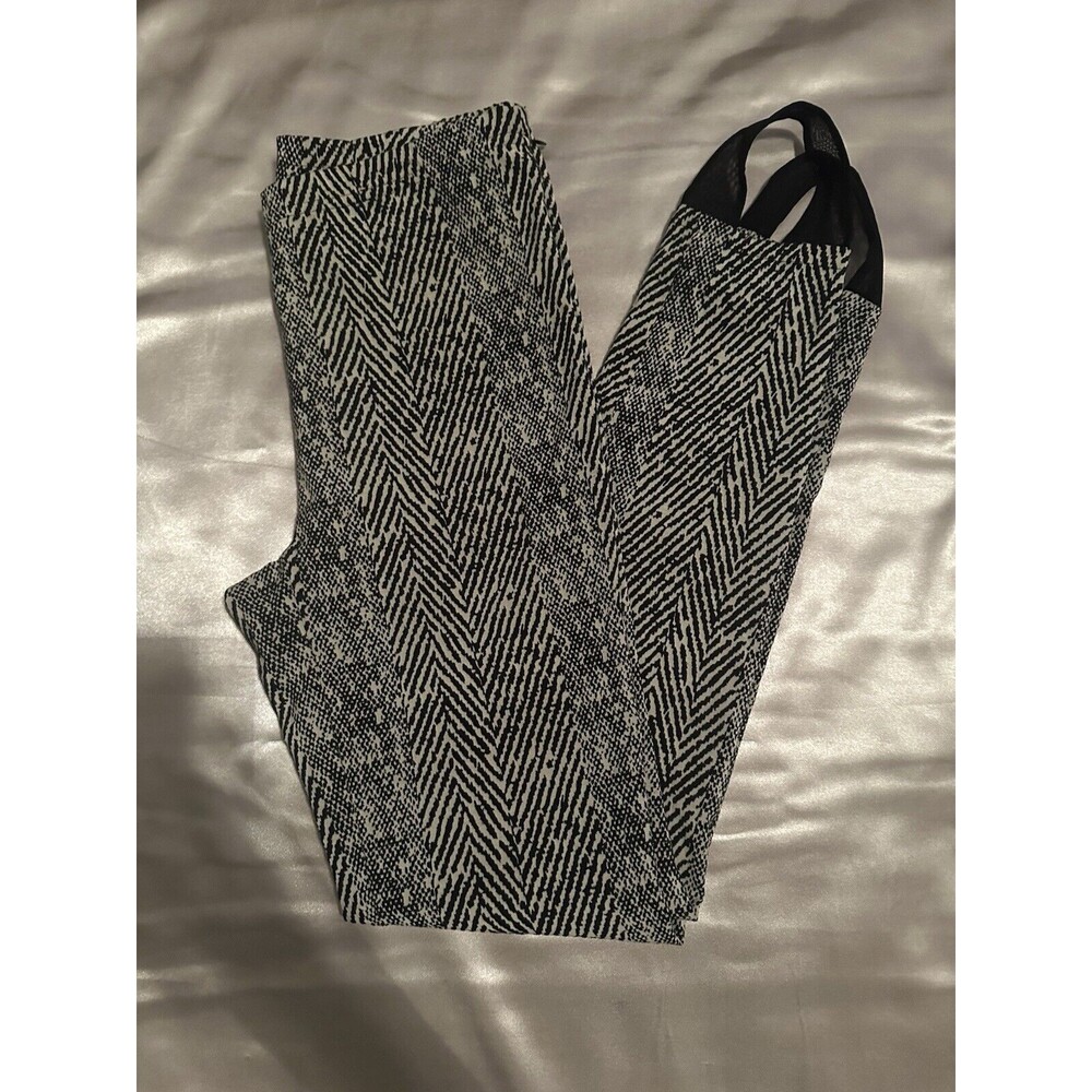 Free People High Rise Primal Stirrup Legging Size XS Side Zip Pull On Stretch